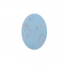 Cabochon Polaris oval, türkisblau, 10x13mm